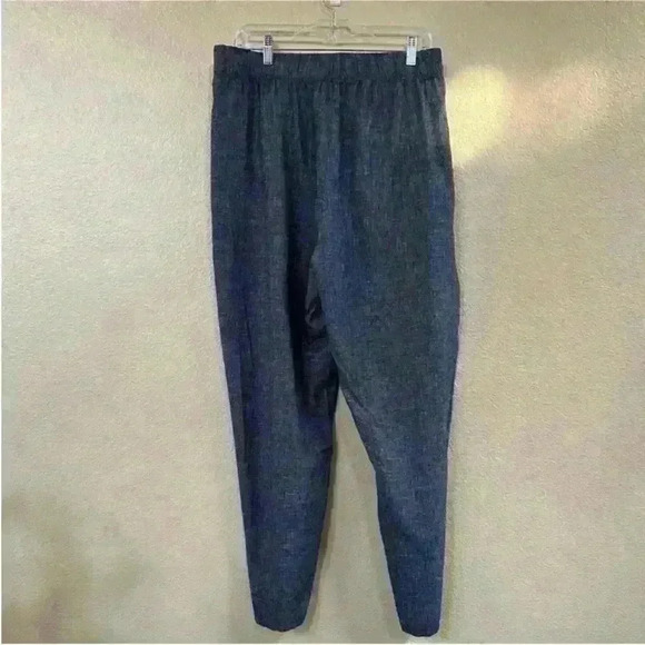 Eileen Fisher Tapered Ankle Pant In Black/ White Check Size 1X New With Tags! - Picture 7 of 10